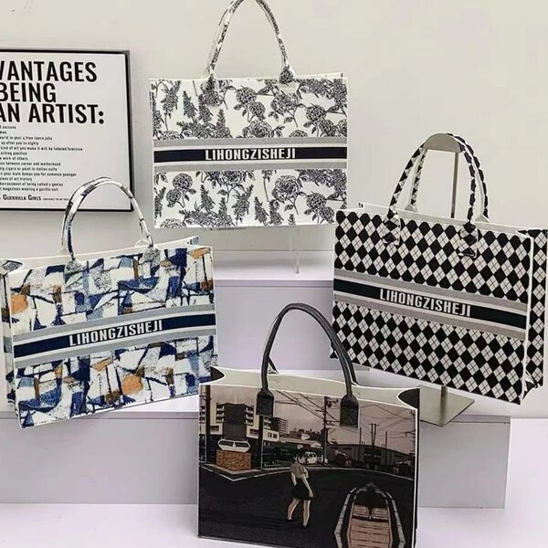 Sac cabas imprimé stylé