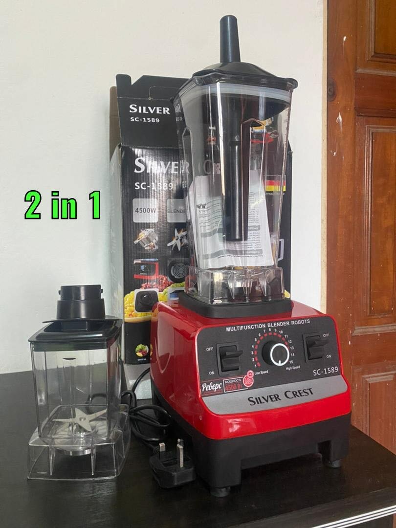 Double Cup Silver Crest Blender- 2.5L