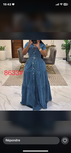 Robe Maxi en Jean