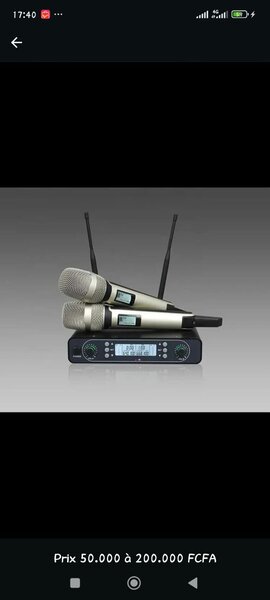 Système de Microphone Sans Fil
