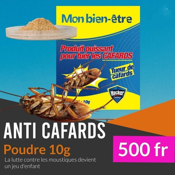Poudre Anti-Cafards 10g