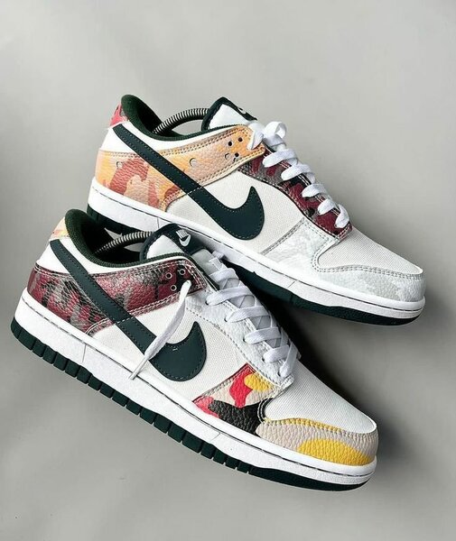 SB DUNK LOW CAMO