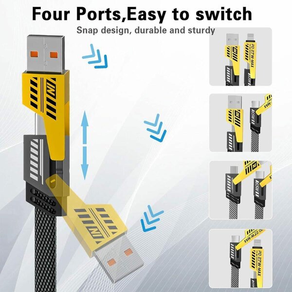 Universal 4in1 charging cable