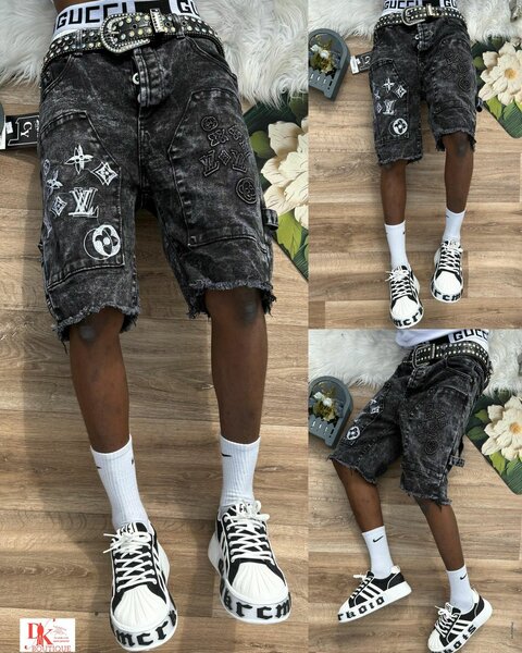Shorts en jean tendance homme