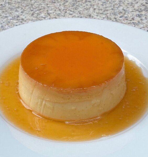 Flan au caramel délicieux