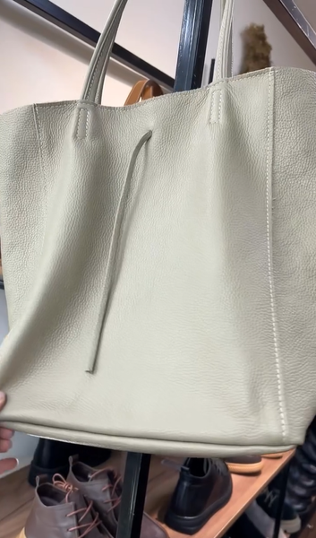 сумка серая