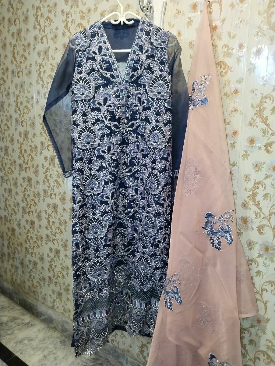 Vanya 3 pc organza stitched