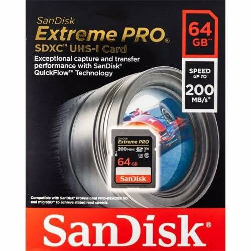 SanDisk Extreme PRO 64GB SDXC