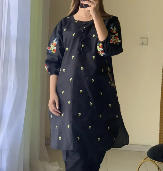  *Doria Cotton Embroidery 2Pc*