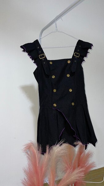Corset dress/top depending on the person wearing(very short)