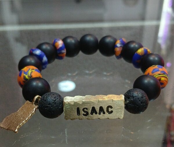 Customised name bracelet