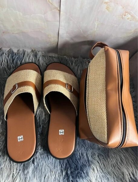 Sandales décontractées en cuir