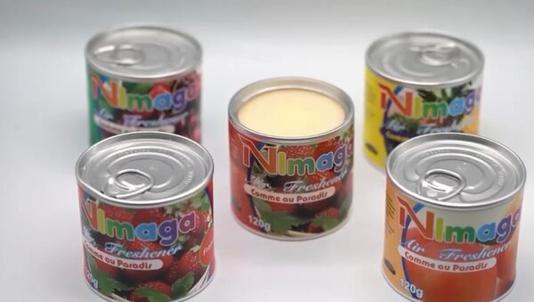 Désodorisant en boîte parfumé