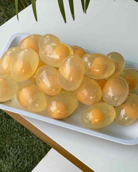 Savon de visage aux œufs