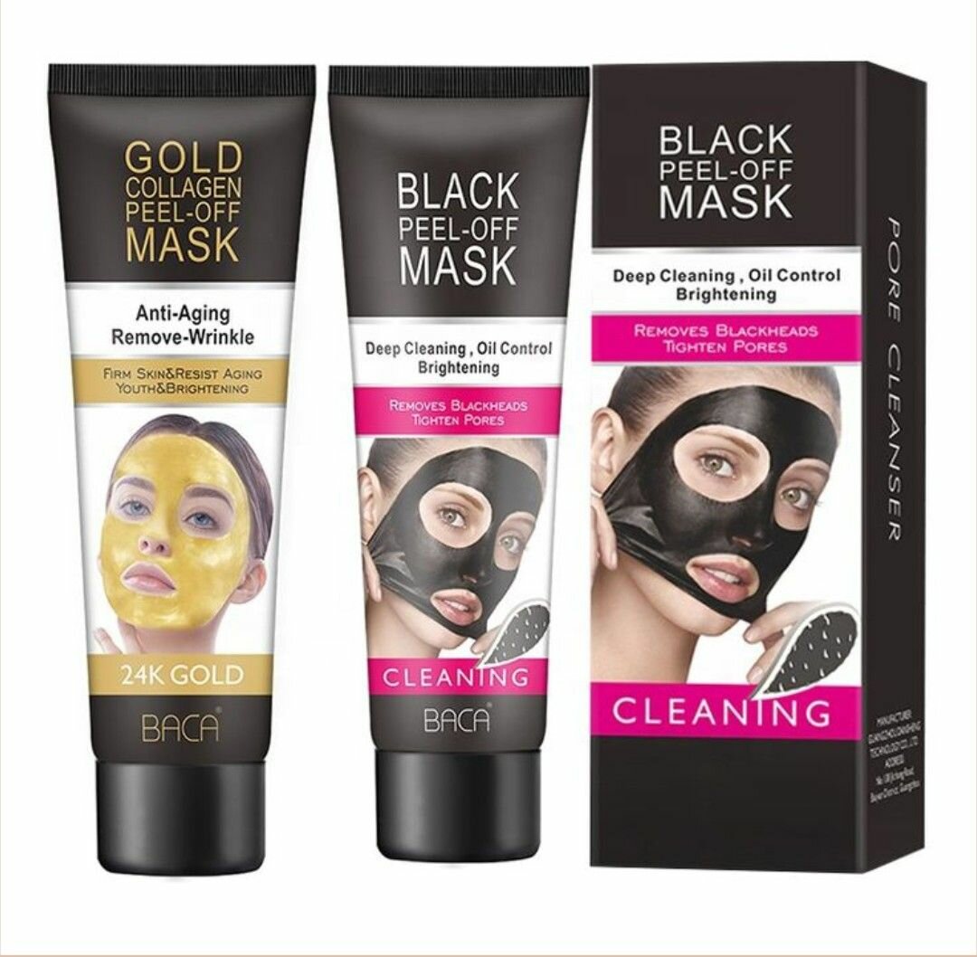 Masque Peel-Off Or et Noir