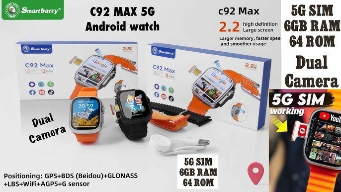 Smartberry C92 Max 6gb/64gb Sim Support Smart Watch