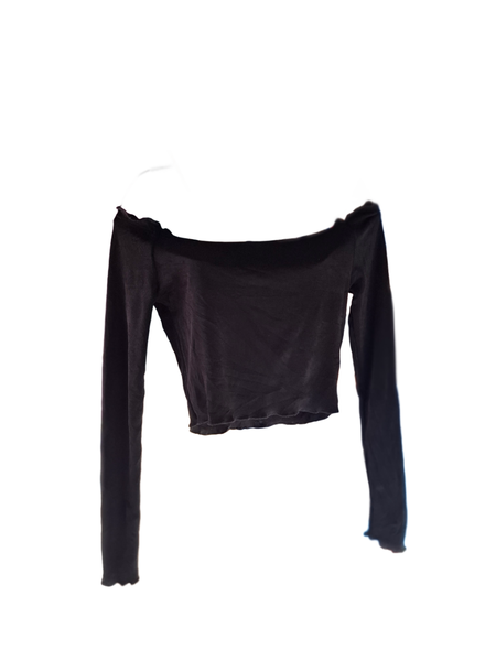 Off-Shoulder Crop Top