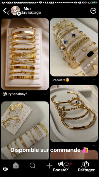 Bracelets en or tendance