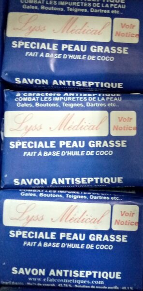 Savon liss médical (lot de 2)