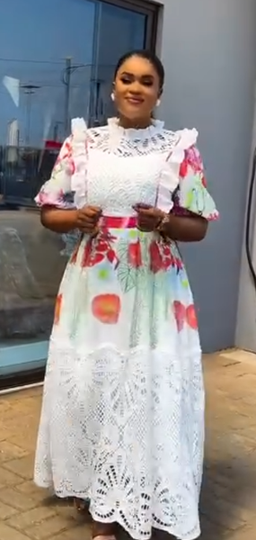 Women's Long Dress with  Print