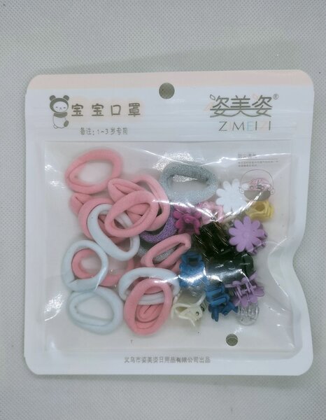 Hair Accessories Ponies & Clips - 12 Pack Minimum @ 135