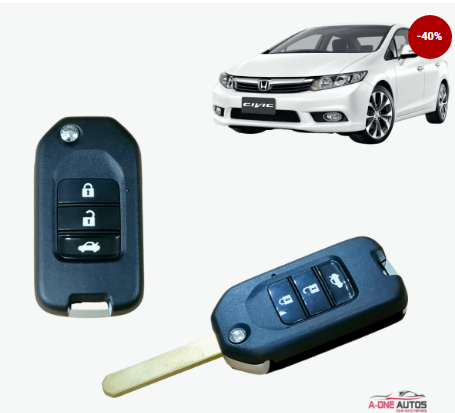 Honda Civic Rebirth 2015 Flip Key Shell OEM