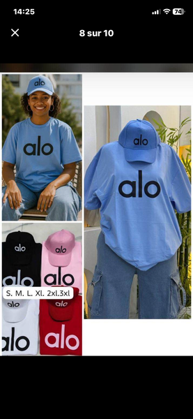 Ensemble T-shirt et Casquette 'alo'