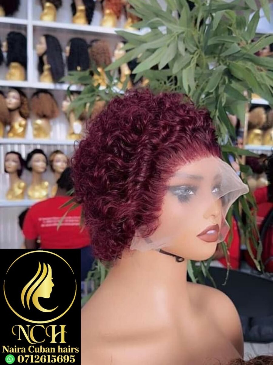 Curly Short Lace Wig