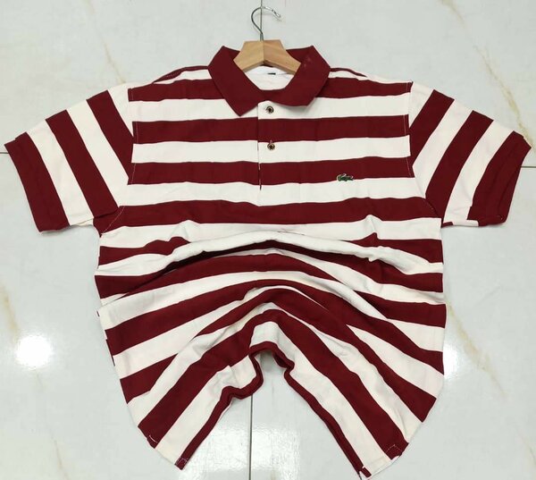 Polo à colle bicolore