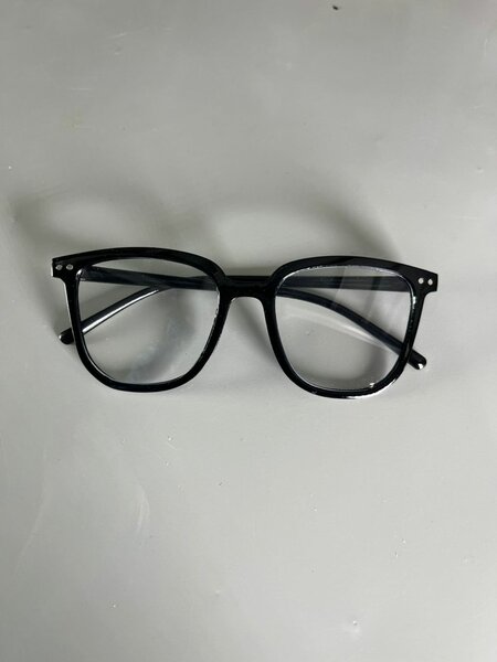 Lunette transparente unisexe