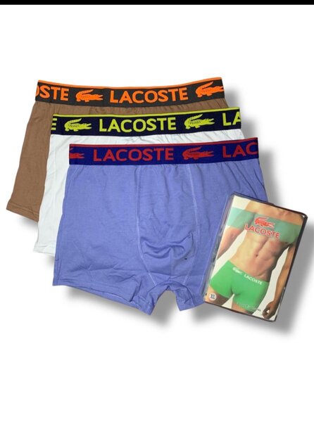 Lot de 3 boxers homme Lacoste