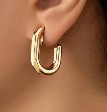 Beautiful fashionable earrings