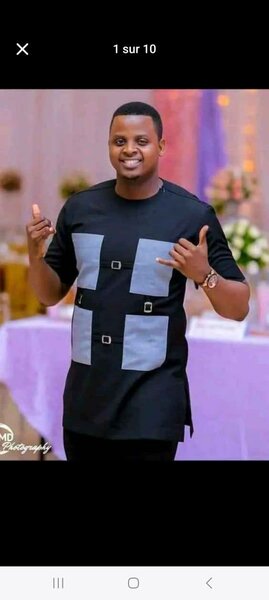 Tunique moderne pour homme