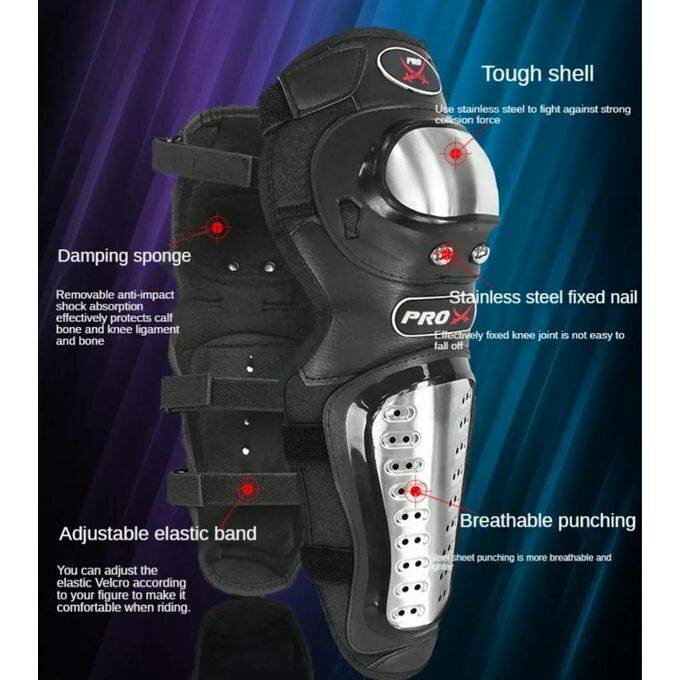 Protections genoux et coudes moto
