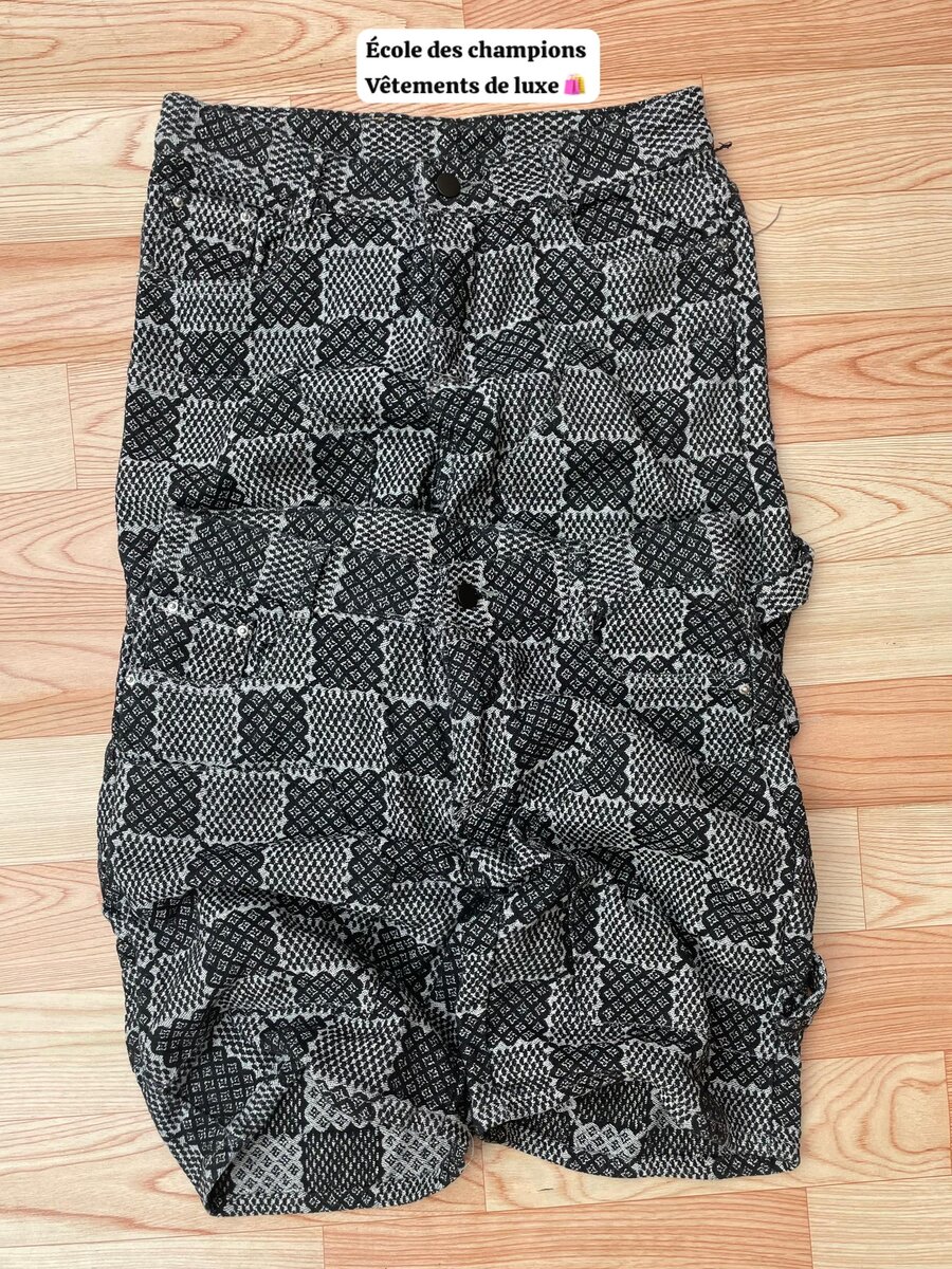 Shorts imprimés géométriques stylés