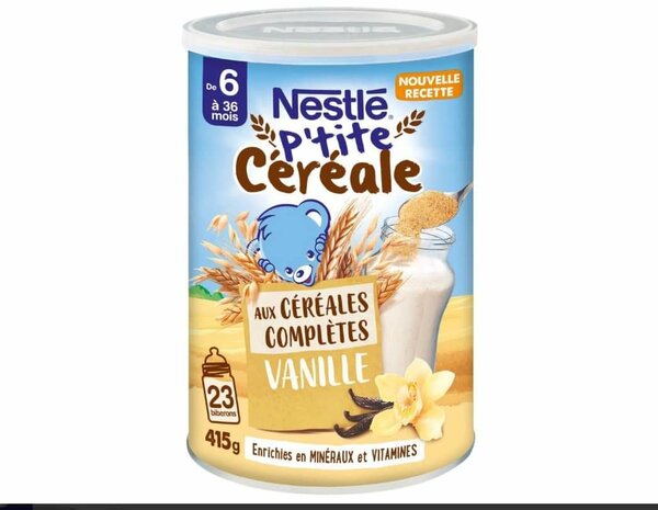 Céréales Nestlé vanille