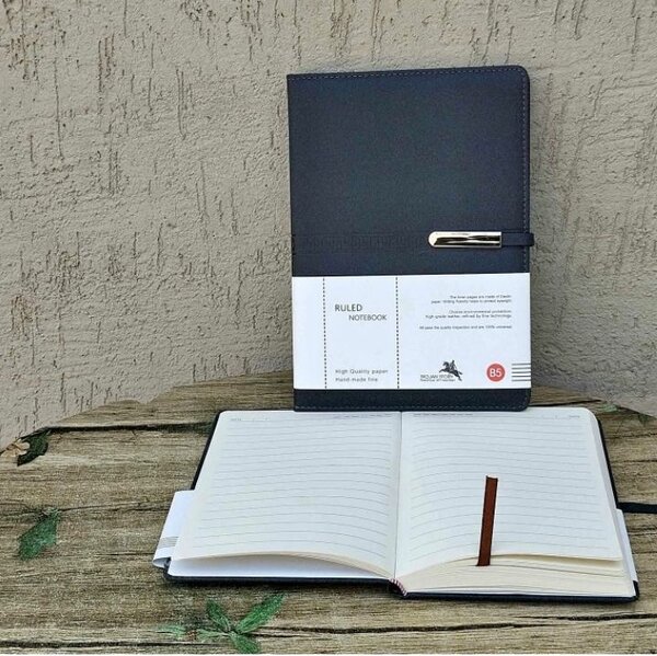 Carnet en cuir élégant