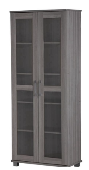 Cabinet in grey color 80cmX30cmX174cm