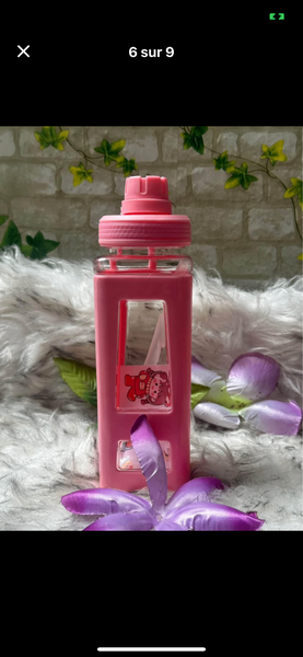 Bouteille d'eau colorée 700ml