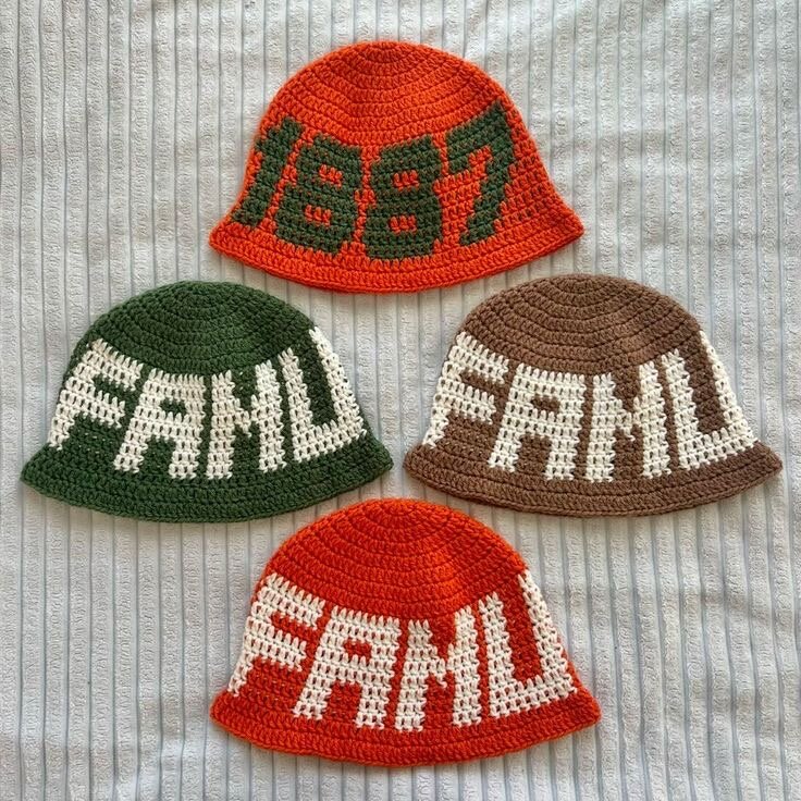 Chapeaux Personnalisés Crochet