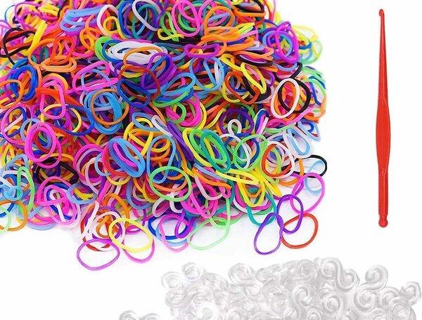 Kit élastiques multicolores bracelet DIY