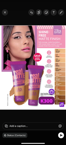 Color Trend Real Matte Liquid Foundation 30ml