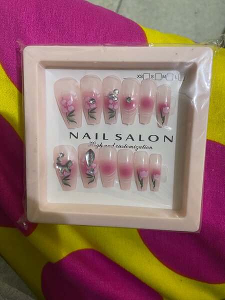 Ongles décoratifs floral