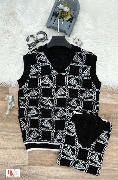 Gilets sans manches à motifs