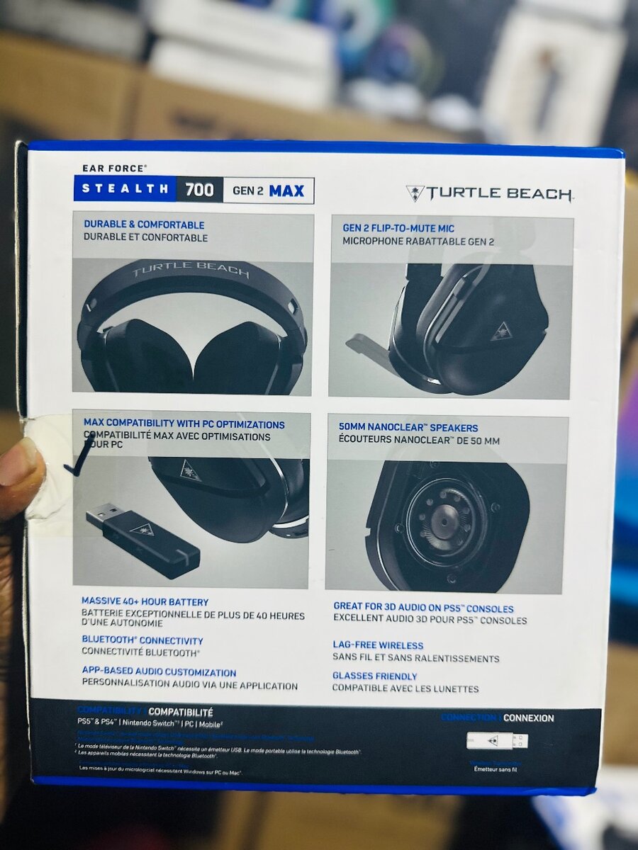 Turtle-Beach Stealth 700 Gen-2 Max Ps5/Pc Gaming Headset