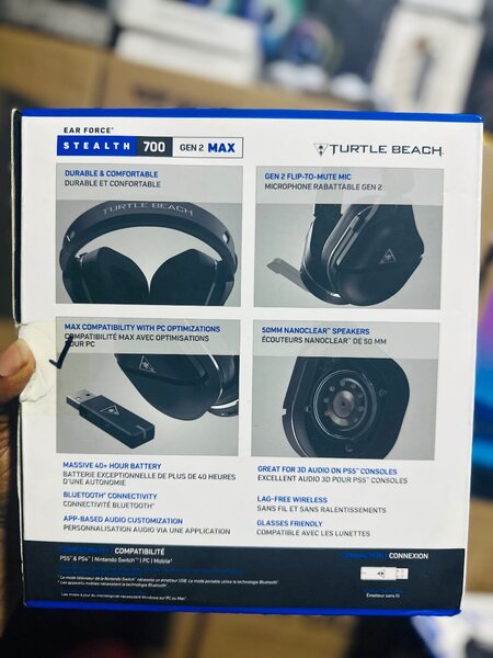 Turtle-Beach Stealth 700 Gen-2 Max Ps5/Pc Gaming Headset