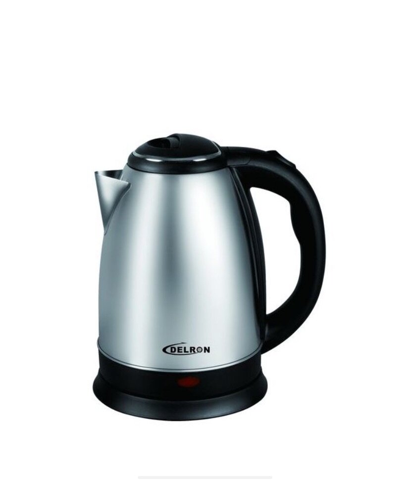 1.8L - DK-001 Electric Kettle - Black/Silver