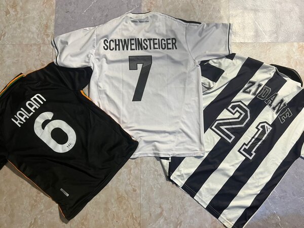 Maillots de football collection