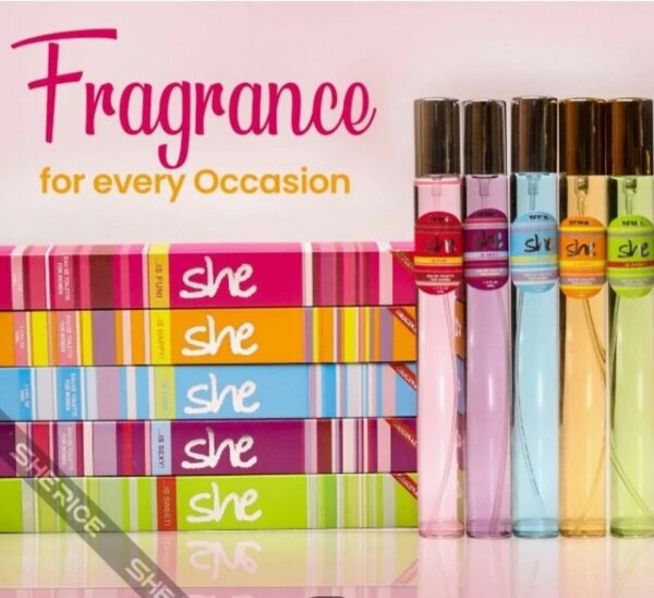 She pocket perfume for women.