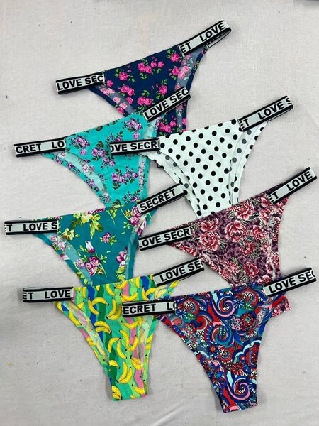 Dozen Cotton and lace panties